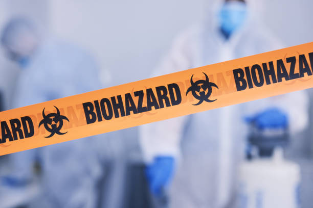 Professional Biohazard technician working in Lakewood, CA